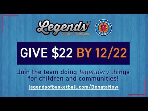 #GIVE22 BY 12/22 at bit.ly/387PjV2 and support #LegendsCare Community Assist programs across the country! 🚨An anonymous donor is matching the first 500 donations up to $11,000 so give now and DOUBLE your impact‼️ @murphyj24