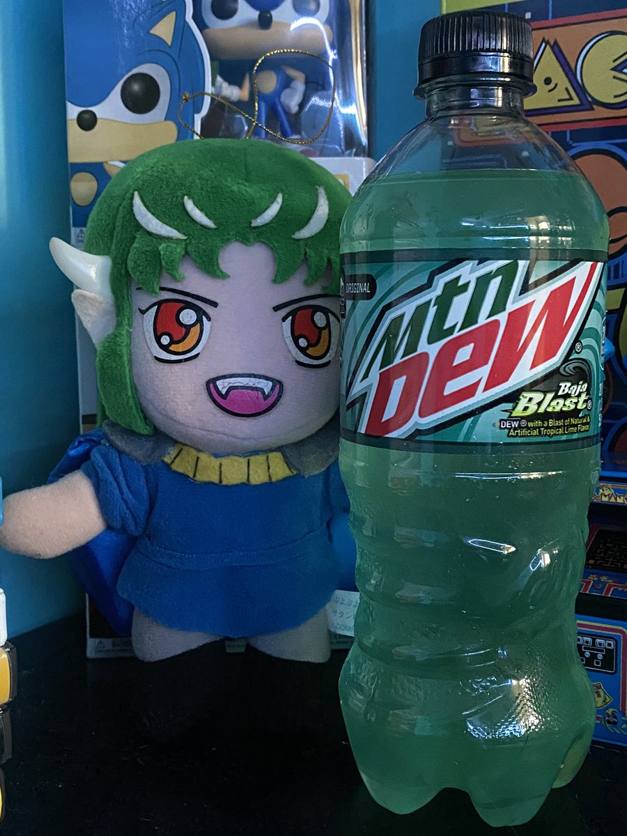 tasted like voltage iirc