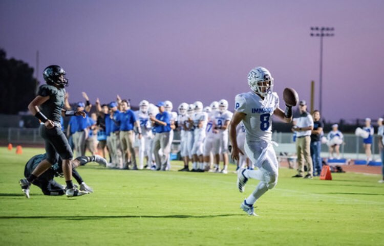 Immanuel Family! Tune in to @kmphfox26 sports segment tonight, as they are spotlighting the top Central Valley Football players. Our very own Hector Davila will be highlighted as one of the top QBs to watch this year! #GoEagles @ihsnation