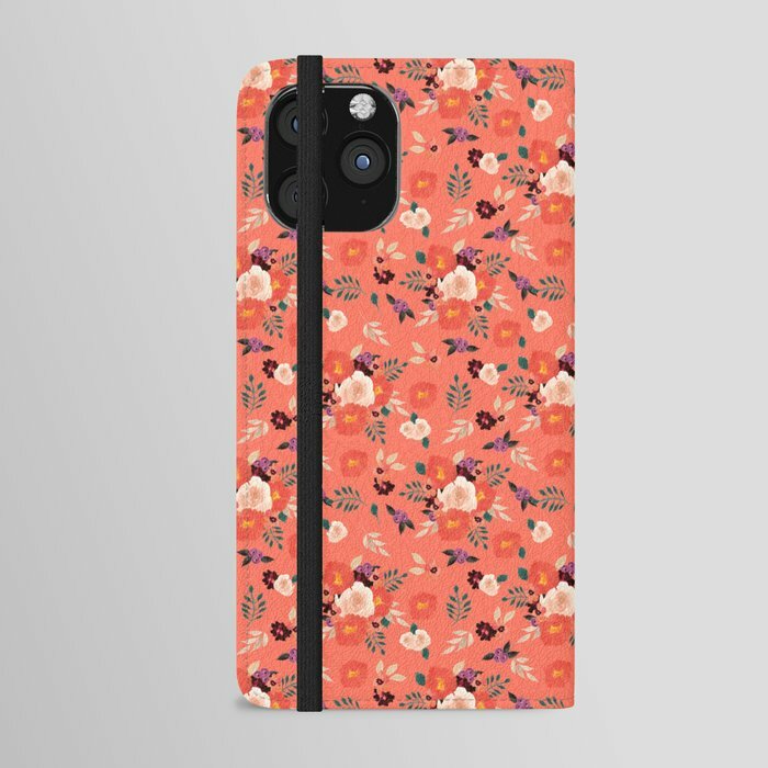 Holiday_Hearts's tweet photo. Peach | Coral Watercolor Floral Bouquet on Coral iPhone Wallet Case by holidayheartsdesigns #IphoneWalletCase #graphicdesign #digital #watercolor #pattern #modern https://t.co/9RFVXxM31k