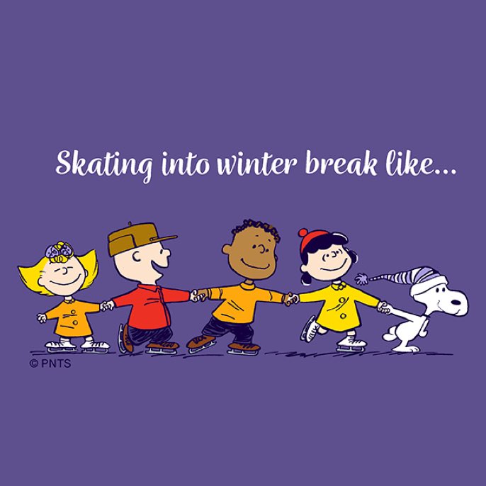 Skating into winter break ⛸️
