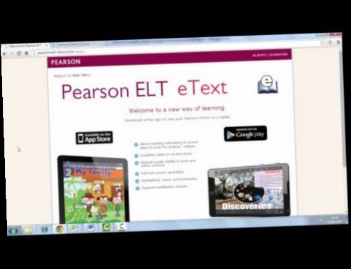 how to download an etext n the pearson app / Twitter