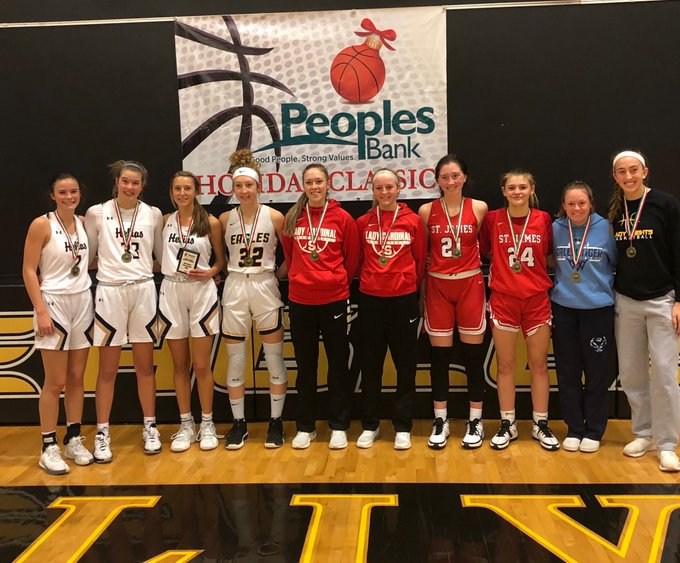 sullivaneagles's tweet photo. Congratulations to the 2020 Peoples Bank Holiday Classic All-Tournament Team! #PBHC #BanksOpen https://t.co/fW4ft8FDJK