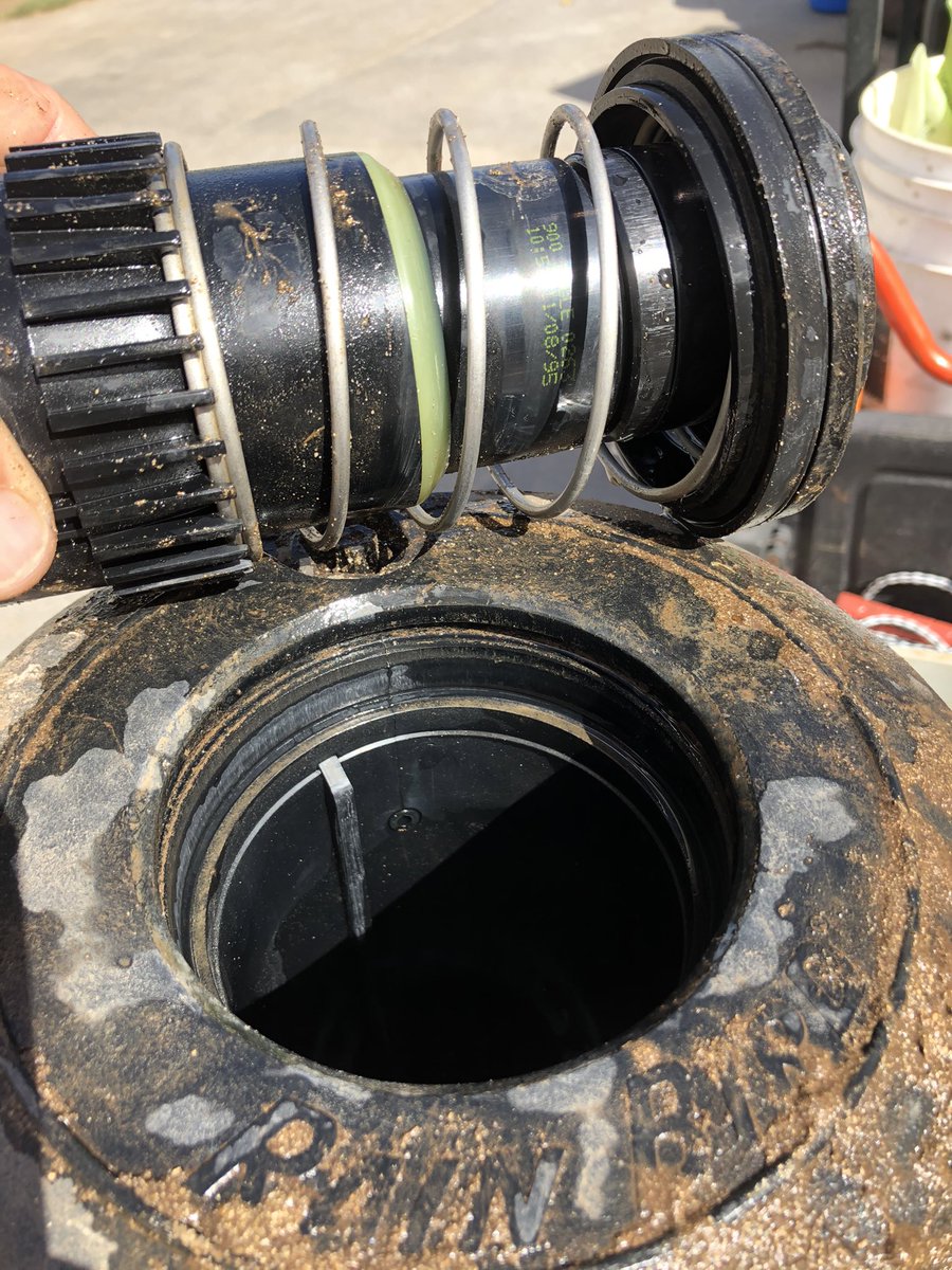 I would have to say the ROI for this sprinkler is phenomenal. Sitting in the middle of the fairway for the last 25 years, all original with heavy use. Surviving multiple aerifications etc... @ $7.32 a year seems like a great investment.  Casing cracked just above the pitot tube.