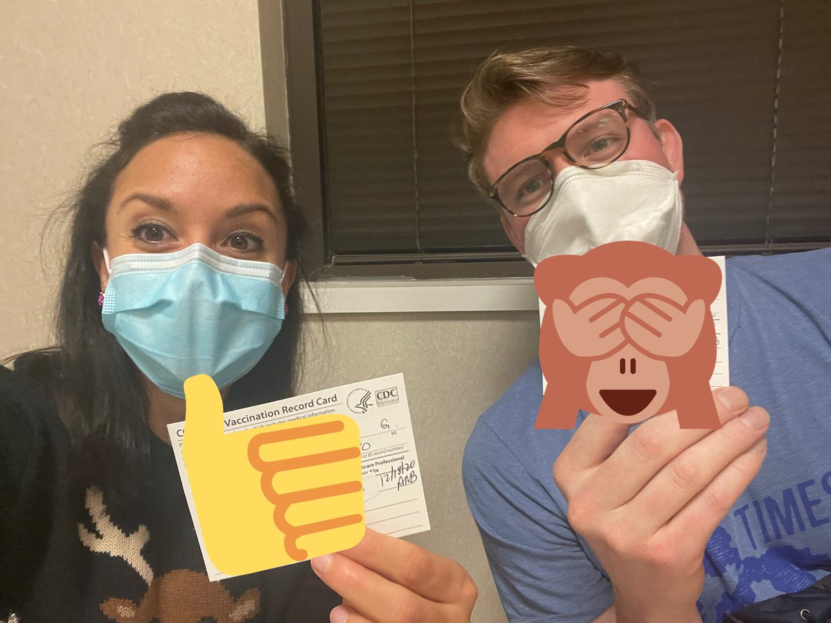 Dr.MAA (@marianacevedomd) on Twitter photo .... except for <a href="/mattgev/">Matthew Gevelinger</a> . He was injected 2 minutes after me, but I stayed behind to confirm he had safely completed the 15 minute observation period. 😂 .... except for <a href="/mattgev/">Matthew Gevelinger</a> . He was injected 2 minutes after me, but I stayed behind to confirm he had safely completed the 15 minute observation period. 😂