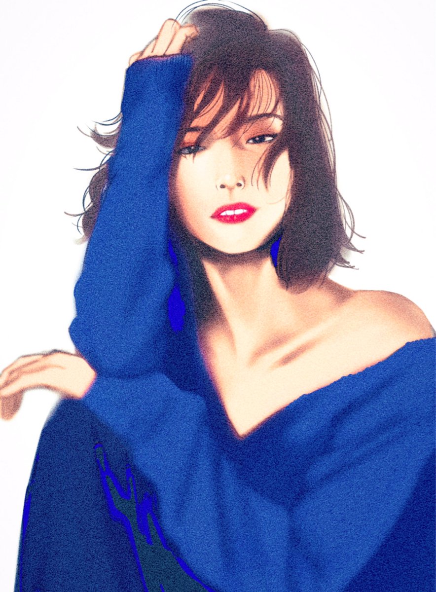 明菜さんーーー 中森明菜 りんこのイラスト