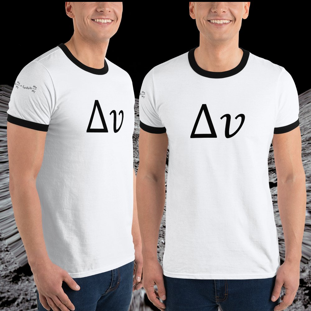 AerospaceSuits's tweet photo. Aerospace engineering 101 is all about the rocket equation. A must have for the aerospace engineer's mathematics toolbox. This is just a sample from our Delta-v collection.

 https://t.co/SFwTVxL9Dq

#deltav #rocketequation #mathisfun #math #spaceflight #equations #hoodie #shirts https://t.co/kyD22ef2bZ