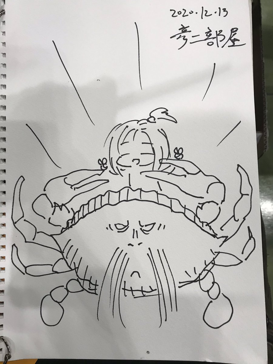 今更ですが歌姫庭園で描いたスケブです 