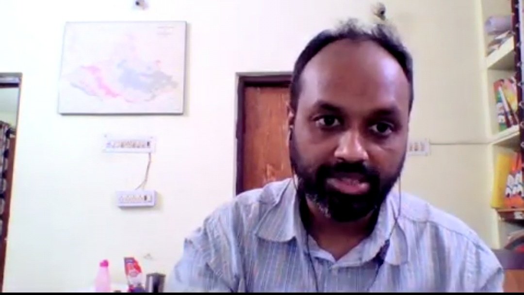 rozi_roti's tweet photo. .@sinhadipa and @rajendran_naray share findings of #HungerWatch Survey at Janta Parliament, income of 62% respondents was halved after the lockdown. @jan_sarokar @thewire_in @htTweets https://t.co/cjJt70MgJU