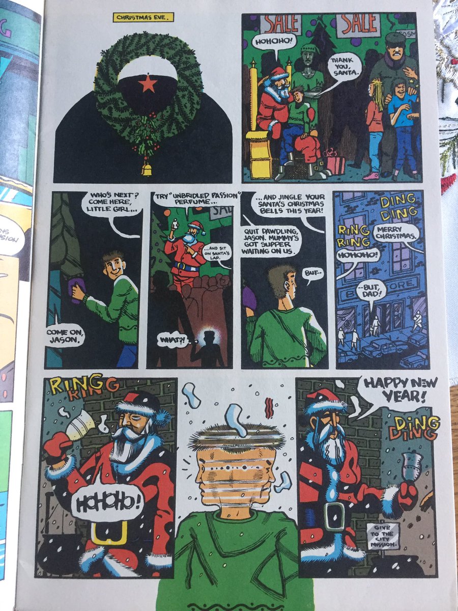 Christmas Comics Day 19 - COMICO CHRISTMAS SPECIAL a splendid little anthology this...