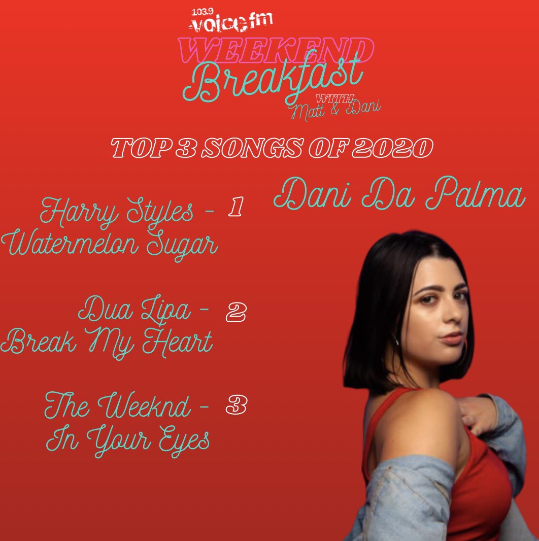 voicefmradio's tweet photo. ๐ต This morning on the Christmas Special of #VoiceWeekendBreakfast, these three had to pick their top 3๏ธโฃ of 2020!
See what you think by scrolling...โถ๏ธ https://t.co/qtMsDaqvvX