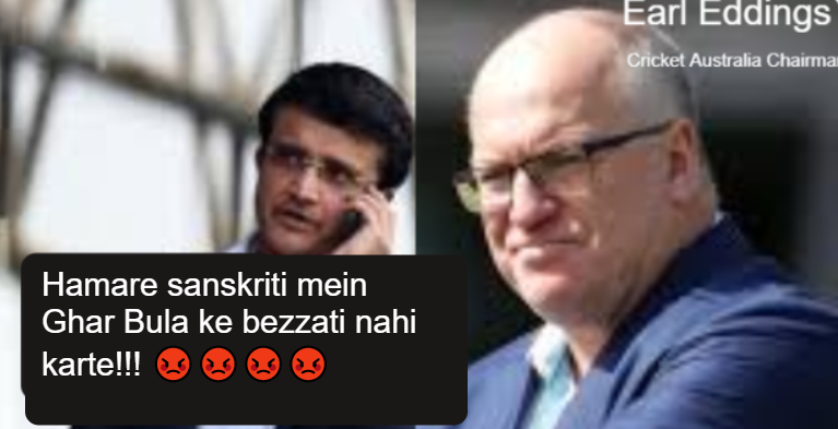 yousaytv's tweet photo. #INDvsAUSTest #IndiavsAustralia #INDvAUS #TestCricket #PinkBallTest #yousay
@SGanguly99
on a call with Australian counterpart #earledding
#ExpressYourSelves for the love of Entertainment https://t.co/t5kh0SOS9f