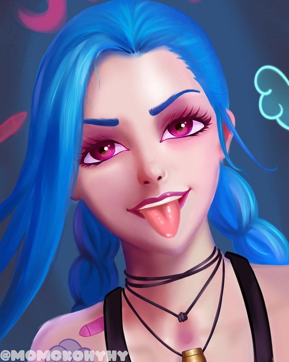 Momoko13_'s tweet photo. def my fav jinx art so far ! #DrawForIAC https://t.co/h5CTCjd5zK