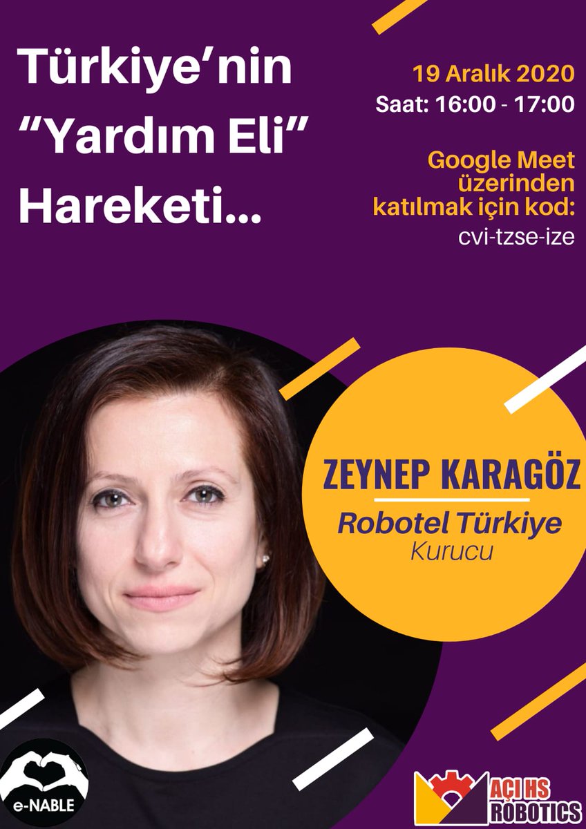 Robotel Türkiye (@roboteltr) on Twitter photo Bugün zehir gibi gençler ve genç kalpler ile #Sosyalfayda için #teknoloji #3dprint #Robotel konuşuyoruz. Bekleriz!
<a href="/acihsrobotics/">Açı HS Robotics</a> <a href="/zeynox/">zeynep karagöz</a> <a href="/Maker_Atolye/">Maker Atölye</a> Bugün zehir gibi gençler ve genç kalpler ile #Sosyalfayda için #teknoloji #3dprint #Robotel konuşuyoruz. Bekleriz!
<a href="/acihsrobotics/">Açı HS Robotics</a> <a href="/zeynox/">zeynep karagöz</a> <a href="/Maker_Atolye/">Maker Atölye</a>