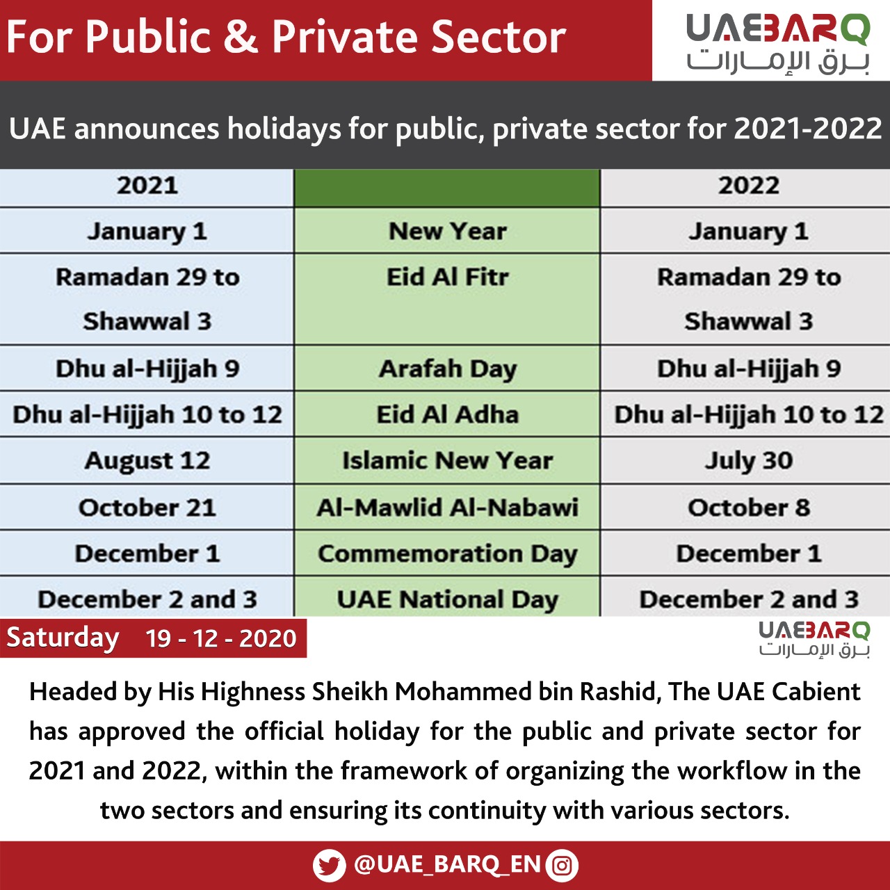 Uae Public Holidays 2023 Eid Al Adha PELAJARAN