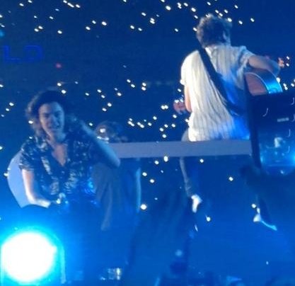 in 2014 fans from the US start the project to show their support to the boys during WWA tour.during Detroit concert H sees a fan wearing the louis ' one as a headband and points at his own head ,smiles and compliments her bandana.