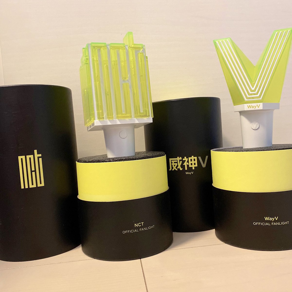 威神V WayV オフィシャル 公式 ペンライト ネギ鈍器 NCT ペンライト 