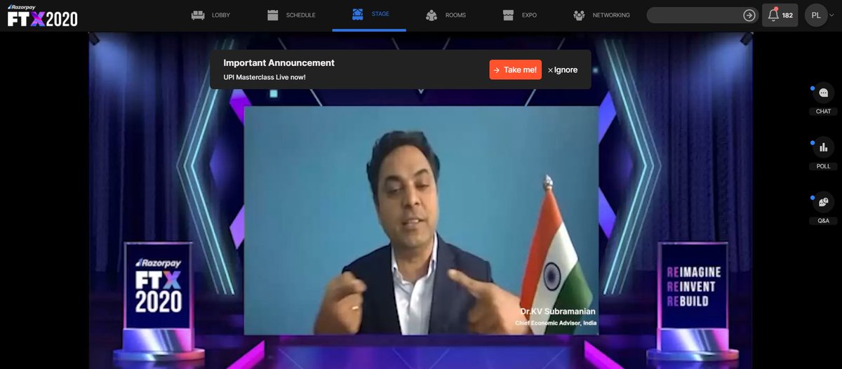 LunavatPrakshal's tweet photo. @RazorpayFTX @FTX2020 Great insight from Dr. KV Subramanian - Agricultural Food Processing Sector is sector which involves high fixed cost for the farmers, where fintech can play role for ex by Pay As You go model and  empower farmers. Looking forward for such great sessions. https://t.co/q5ijul68Px