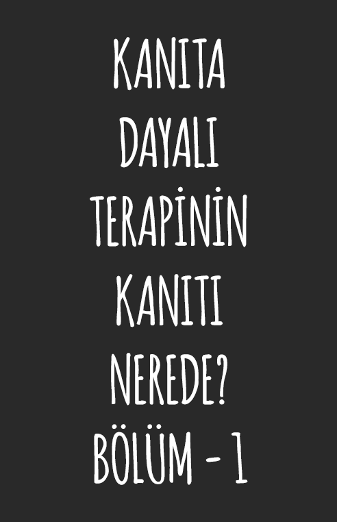 terapicaps's tweet photo. Kanıta Dayalı Terapi'nin Kanıtı Nerede? - Bölüm 1

https://t.co/op7MVt8cfC https://t.co/AcdjJu4hAC