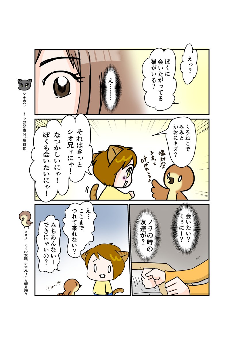 #スパダリにゃんこ
くぅの日常  第55話 

冬の来訪者〜前編〜

#創作マンガ 