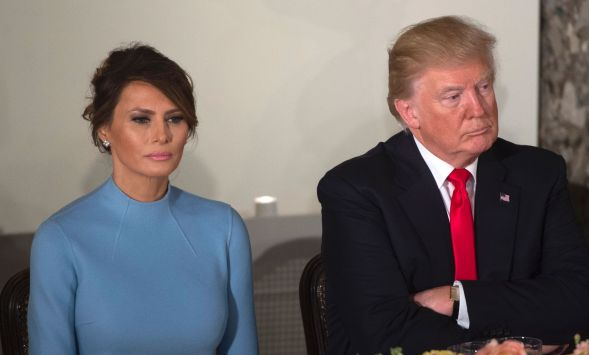 PARDON ROULETTEFIRST TRAMP: Stuff your pardon, Donald. I don't need it. I made recordings. The divorce takes effect on 20th of January and I'm taking Barron. We have a saying in the Slovenian Hooker Association: "I really don't care, do you?" #FLOTITS #PardonRoulette