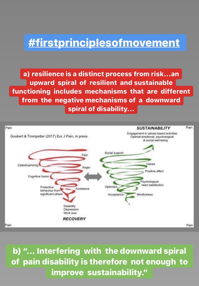 26) “This requires the identification of the determinants of the behavior change we are targeting, while helping our clients/patients implement and sustain the behavior change both during and after our contact with them” A resilence not reactive mindset.