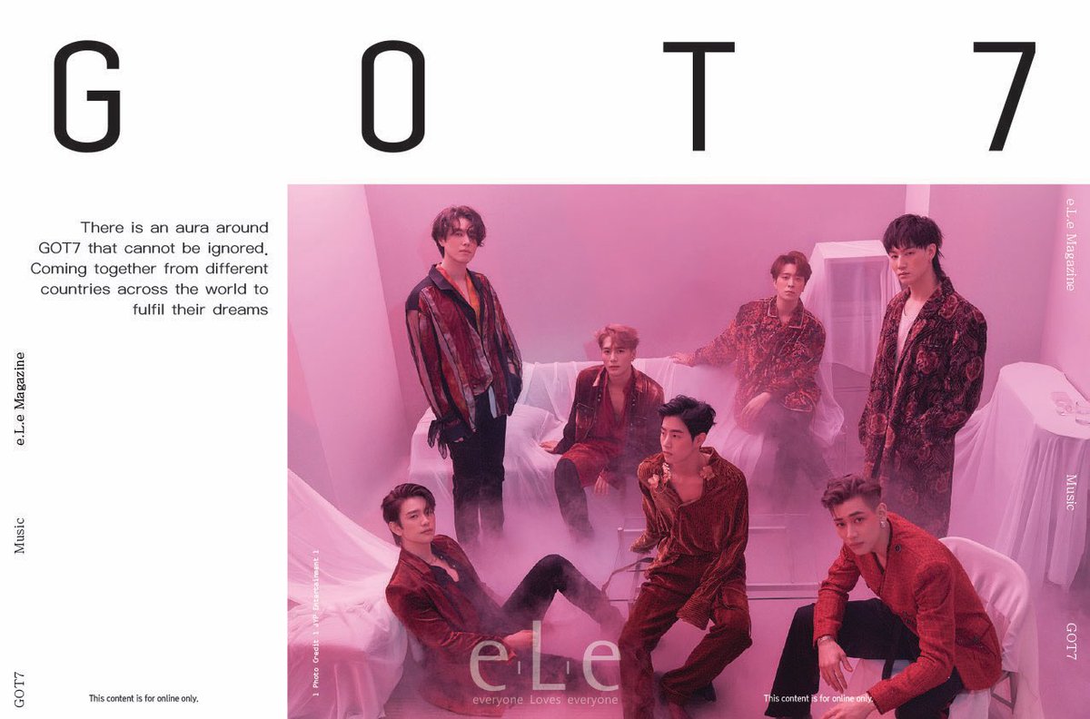 eLe_village's tweet photo. l e.L.e l INTERVIEW l GOT7 l
GOT7 Talk "Breath of Love: Last Piece" Album, Staying Positive During Quarantine and Caring About Humanity
📝e.L.e interview is provided in both Eng&amp;Kor🤓💡
👉 https://t.co/MWTnhzchmj
@GOT7Official #GOT7 #갓세븐 #elevillage #elemagazine @sampatasha https://t.co/66aIT7eK6D