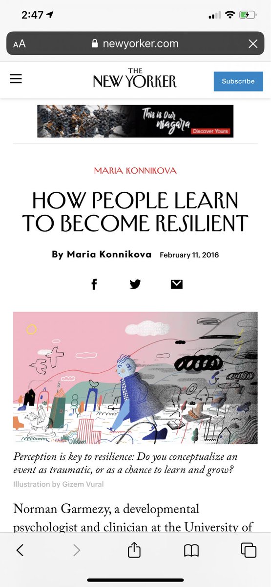 28) “The other side of the coin: resilience as a pathway for improving treatment results ...The identified prognostic factors confirm the importance of the main tenets of the fear-avoidance model of chronic pain but additionally point to a role for resilience factors.