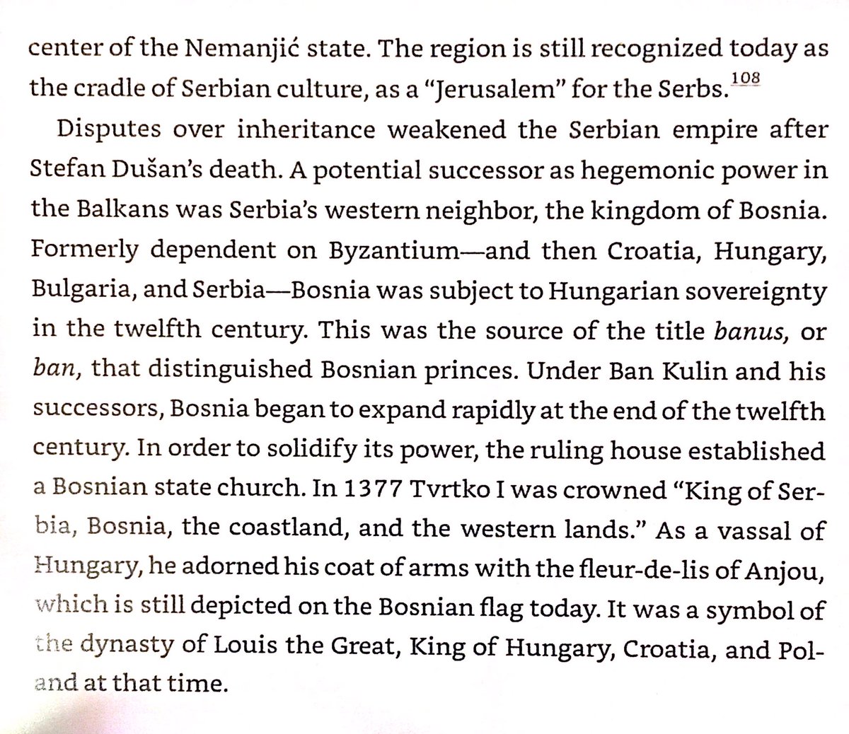 Byzantines decline & Slav growth led to Bulgarian, Bosnian, & Serb nobles abandoning the empire in 2nd half of 1100s. Nemanjic dynasty formed a Serb state in 1217, with Kosovo becoming its cultural & religious heart. They also created the Serbian Orthodox Church.