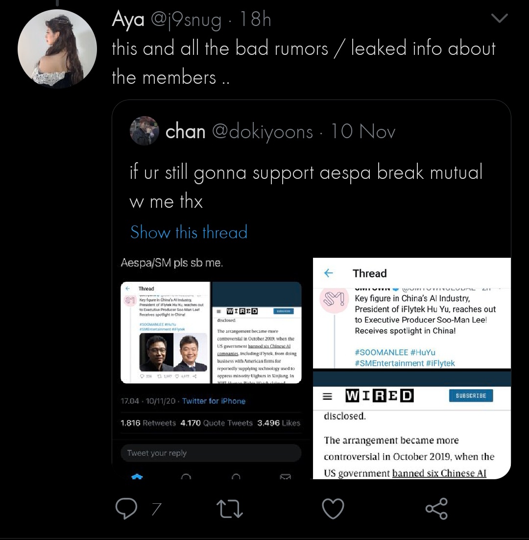 HamdiJR55's tweet photo. These users, apologize to aespa.
#ApologizeToAespa https://t.co/QnsVJEOXsB