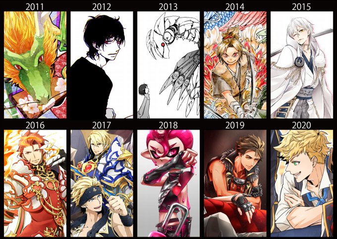 絵描き10年進化録 のtwitter漫画作品 人気順