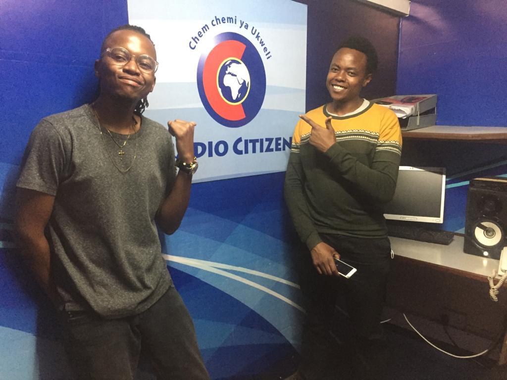 MainaXusan's tweet photo. AT Radio  Citizen With Award winner Eastmond Mwenda the The Case,  best student Feature film and Riccardo Warunge Mombasa The best Student documenatry https://t.co/wXwY2UBBw8
