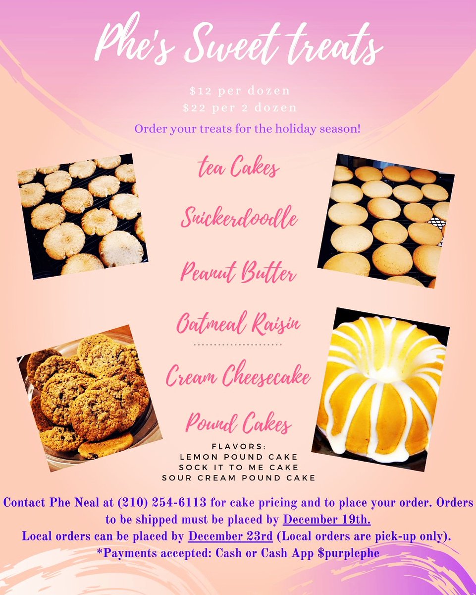 purplepheluv's tweet photo. It's not too late to place your order. Added chocolate chip cookies to the mix!! https://t.co/izqFGqv3hv