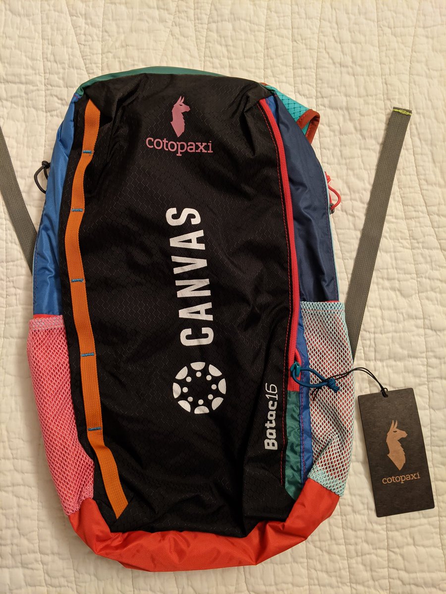 StacyKTweets's tweet image. Yay @thedigitalteach, I got mine, too! We worked really hard to earn our @CanvasLMS backpacks, didn&apos;t we?! #CanvasCon #CanvasCon2020 #blendedlearning #BetterTogether #WeAreSAUSD