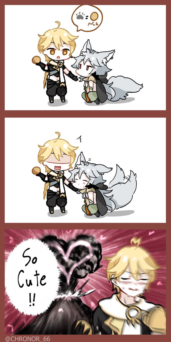 How to Train Your Wolf💕
#GenshinImpact #原神 