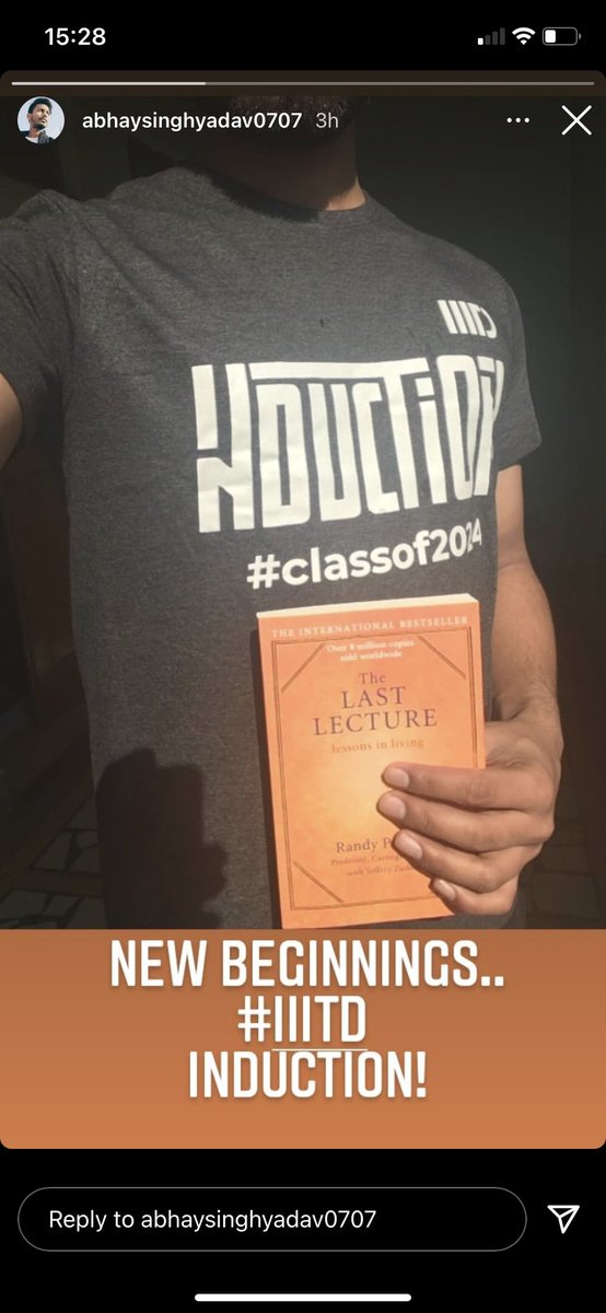 ponguru's tweet image. Yoga, Campus Facilities, Finance, Health services, Entrepreneurship, alumni interactions, &quot;Choose a goal itself that is so worthy enough that you will never get distraction&quot; @Prashant_Advait #Day2 #Induction2020 #Classsof2024 #DeanGiri #CreatingMemoriesatIIITD (1/3)