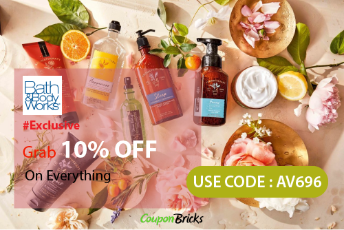 CouponbricksCom's tweet photo. #bathandbodyworks #exclusive
Grab 10% Discount on everything....
.
.
use code : AV696
.
.
https://t.co/r8nTc8la8E...
.
#couponbricks #couponbricksuae #bathandbodyworks #bathandbodyworksindia #blackfridaysale #smellhappyfeelhappy #bathandbodyworksproducts https://t.co/9AXvcwfGxP