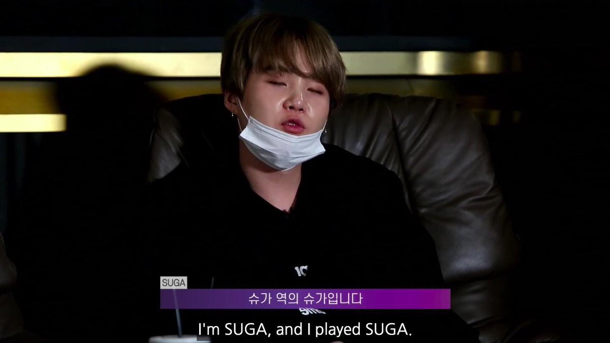 When yoongi tried to imitate journalists