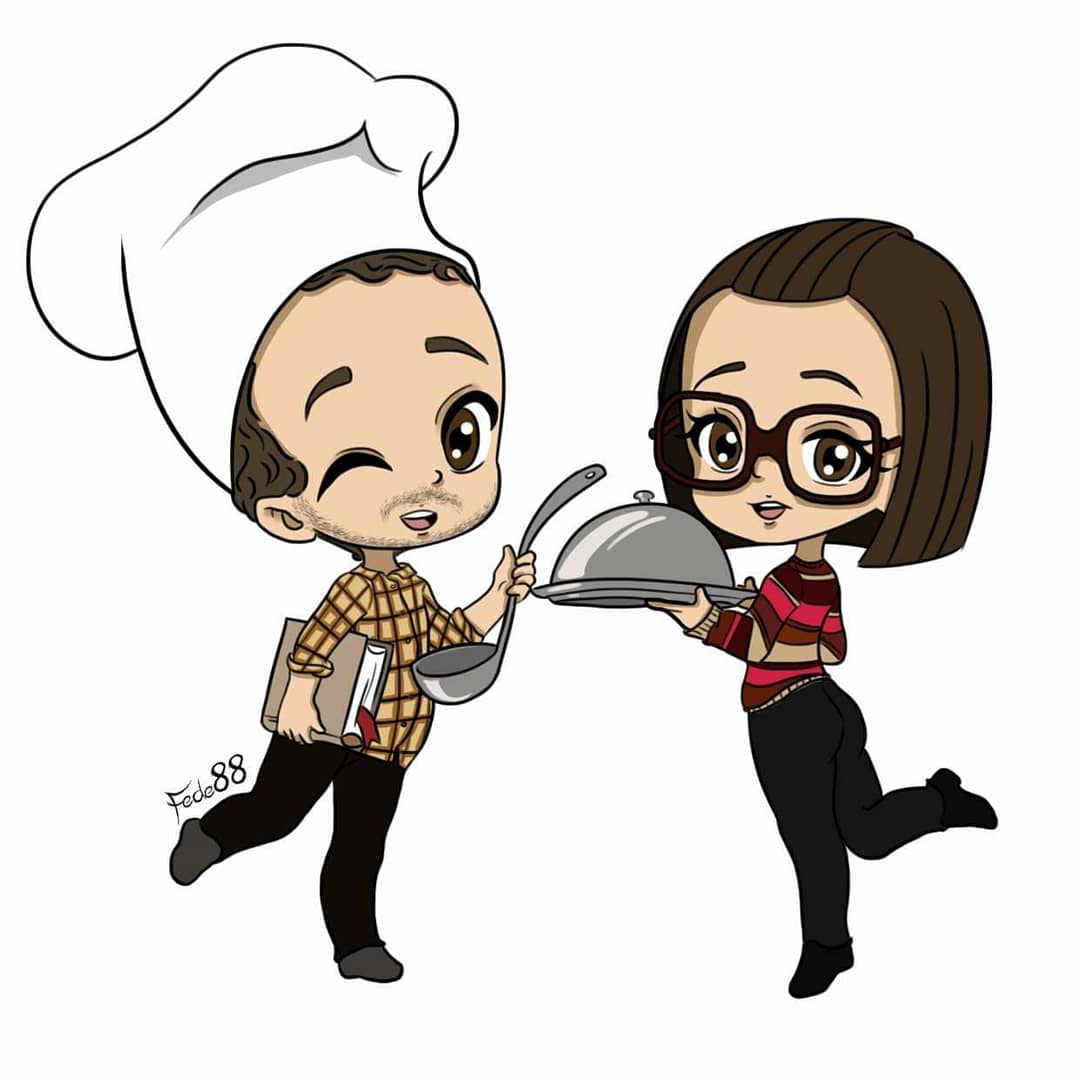 fedetri13's tweet photo. -6 giorni! 🎄🎁🎅
Erika e Paolone
#lallieva3 #lallieva #emmanueleaita #claudiagusmano #paolone #erikalastella #scannerchef #Natale #Xmas #illustration
https://t.co/lUfuw9uYmB https://t.co/C5XWb6xQ7p