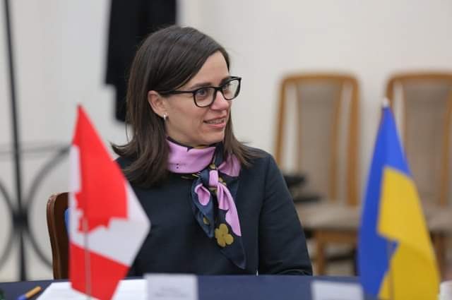 Congratulations to the Ambassador Extraordinary and Plenipotentiary of Canada to Ukraine, Larisa Galadza, on her first anniversary of her posting to Kyiv.⁣ 👏👏👏
