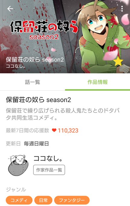 保留荘のtwitterイラスト検索結果