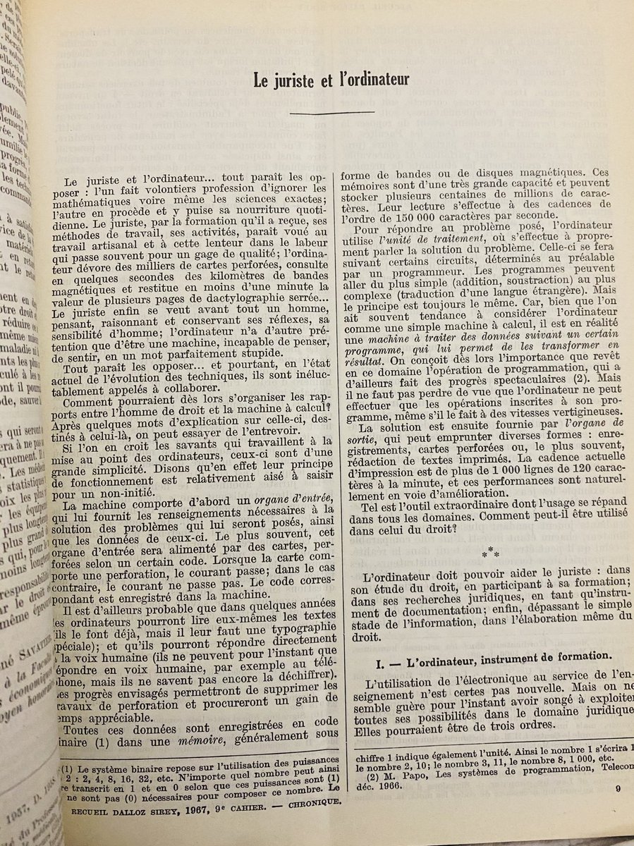 nlaurentbonne's tweet image. ⁦@Dalloz⁩ 1967...
