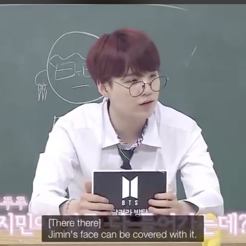 Everyone warming up and then there’s yoongi