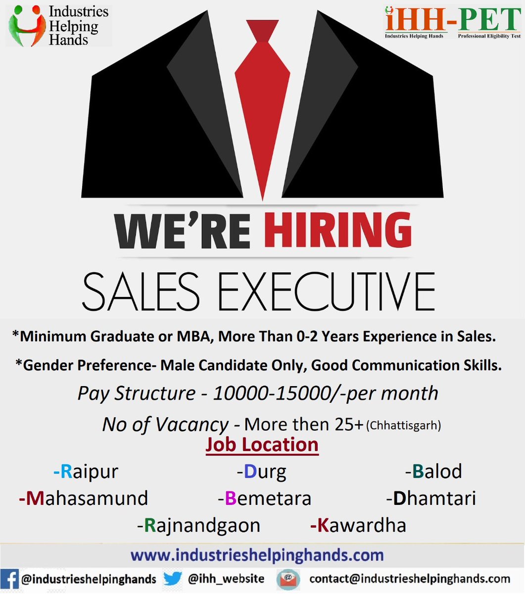 The_iScale's tweet photo. IHHPET - Industries Helping Hands dot Com on #Google https://t.co/3qtjm1up4y
#Hiring, #Fresher_Job, #Job_Alert, #Free_Walkin_Drives #Chhattisgarh #Mahasamund #Durg #Raipur #Balod, #Bemetara #Dhamtari #Rajnandgaon #Kawardha #IHH #Assesment #Hiring #Website #India #ihhpet #IHHPET https://t.co/CNRdhkZOVw