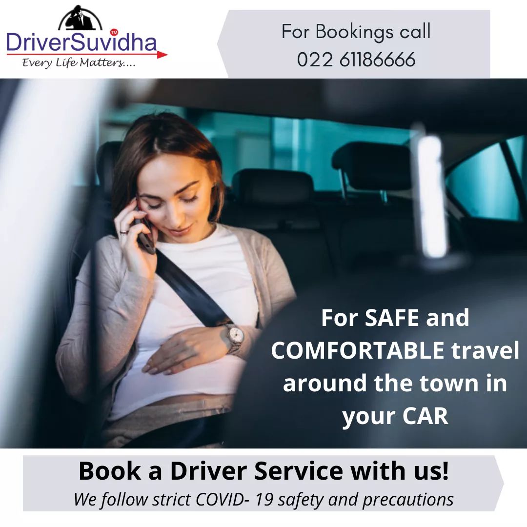 DriverSuvidha's tweet photo. Every drive is different &amp; Every Drive Matters.Client safety is our top priority - At DriverSuvidha we strictly follow all safety rules &amp; take all necessary precautions to ensure your comfortable travels .Book our driver services today! Call us at 022 61186666
#driverservices https://t.co/CTTZxKTSbU