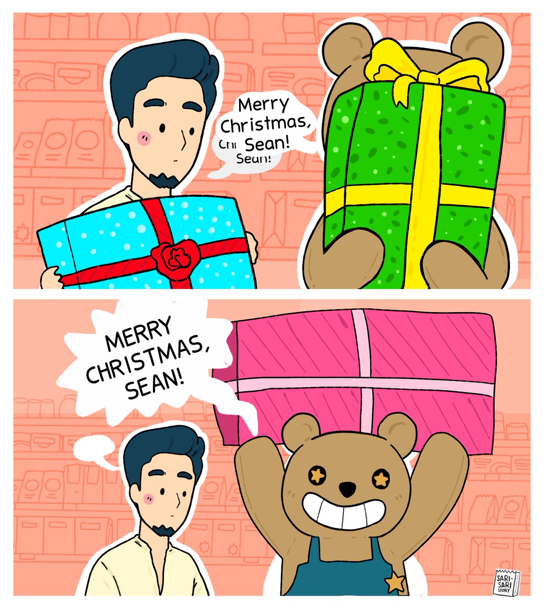 Uy may Palakihan ng..
GIFT?!
??????
MERRY CHRISTMAS!!!
โ๏ธ??