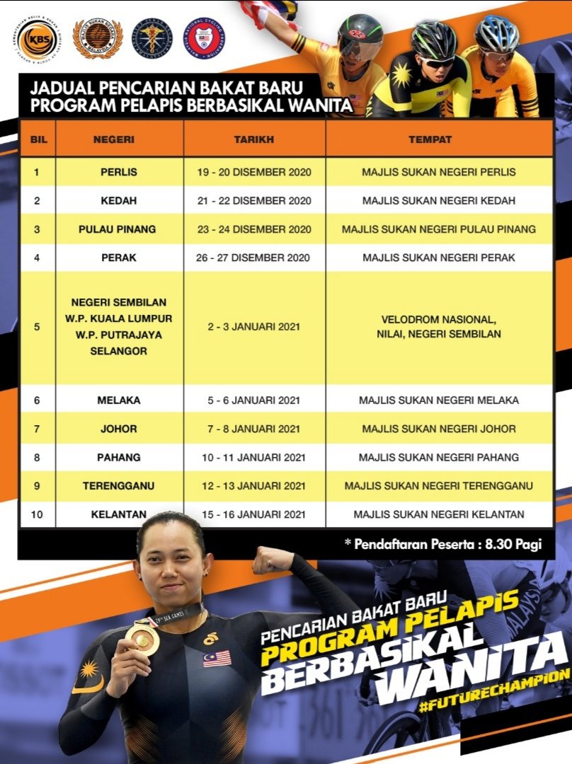 Pelapis's tweet photo. Boleh joint di negeri mengikut jadual tertera https://t.co/ieV92rFI4z