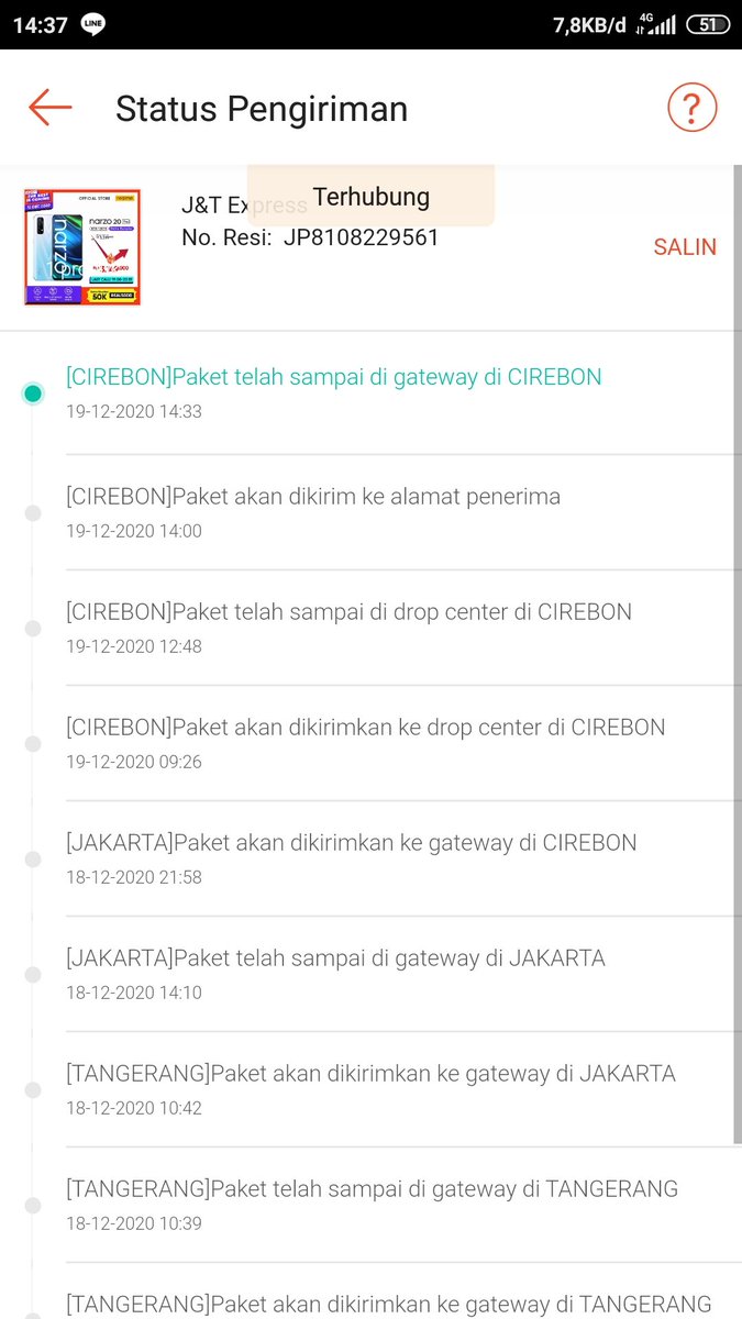 abdan021's tweet photo. @jntexpressid JP8108229561 ko paket saya haruanya sampe malah balik lagi ke gateway sih? https://t.co/PoSoUGH2az
