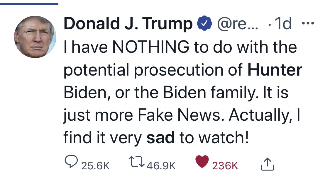 Even our President feels bad