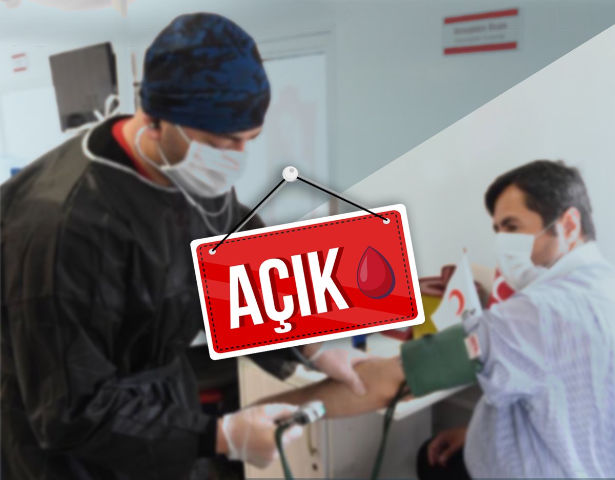 Kan bağışı merkezlerimiz açık 🩸 #KanDostum

Sokağa çıkma kısıtlaması kan bağışına engel değil. 

Kan bağışı yapmak için randevu sisteminden randevunuzu oluşturup size ulaşan SMS ile kan bağışınızı gerçekleştirebilirsiniz. 

Randevu için ➡️ kanver.org